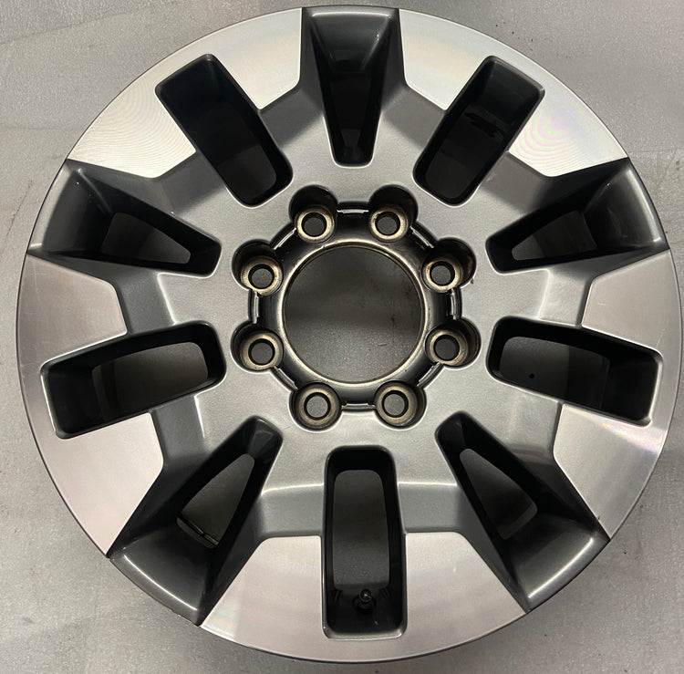 SoCal Wheels - 2021-2025 Chevrolet Silverado 2500 Factory 20 Inch OEM Machined Charcoal Wheel Rim Single Used
