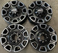 Four 2024 FordF250 F350 Factory 20 Wheels OEM RIMS Lug Nuts Black PC3C1007HA