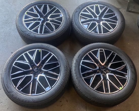 2021-2026 Ford Mustang Mach-E Factory 19" Machined Face Wheel/Rim Tire Set of 4 OEM | RJ8Z1007A 10677A