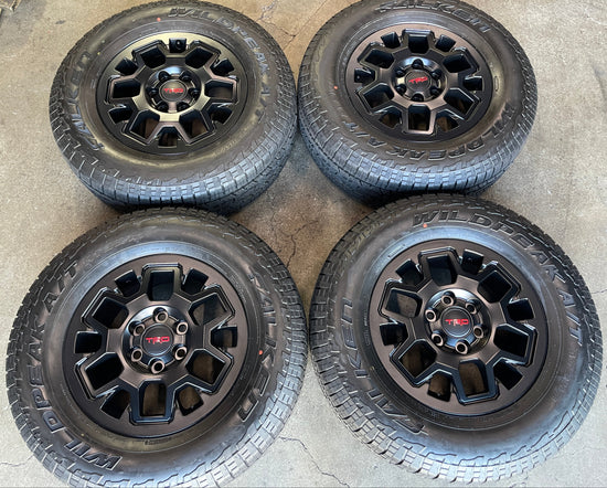 2025 Toyota Tacoma 18" TRD Factory Wheels Tires OEM Rims Falken AT3WA 265/70/18