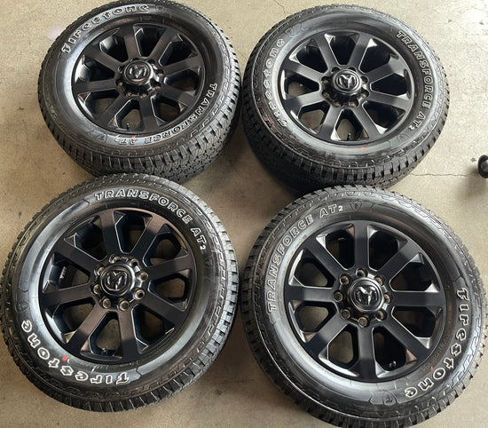 2026 Dodge RAM 2500 3500 Factory 20 Wheels Tires OEM 2697 RIMS LT285/60/20 Black