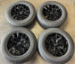 2025 2026 Chevy Silverado Colorado 1500 18 Gloss Black OEM Wheel Rim Tire Set