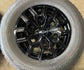 2025 2026 Chevy Silverado Colorado 1500 18" Gloss Black Wheel/Rim Tire Set of 4 OEM | 84965341 84943289 14097