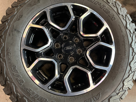 Sold 2025 Ford F150 Factory 18 Wheels Tires OEM 10340 Rims 275/65/18 BFG KO2 Black