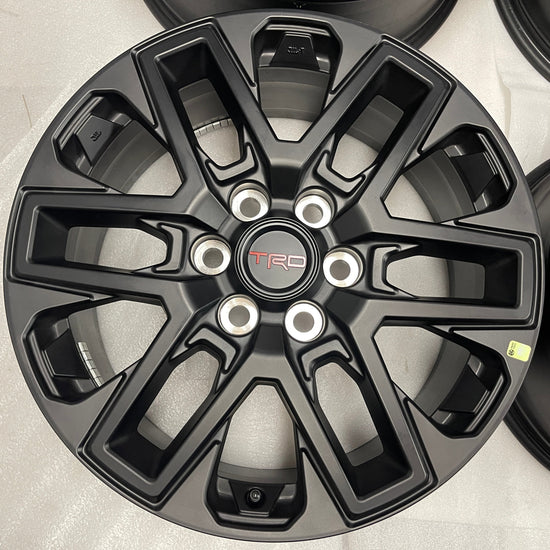 Sold Four 2026 Toyota Tundra TRD Factory 20 Wheels OEM Rims Black PT946-34220