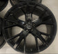 2021 2022 2023 Audi E-Tron Quattro Q8 OEM 22" Gloss Black Wheels Rims Set of 4 | 4M8601025Q 59065