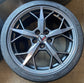 2020-2025 Chevrolet Corvette C8 Stingray OEM 19"/20" Machined Charcoal Wheel/Rim Tire Set of 4 | 23404165 / 23404168 14160A / 14163A