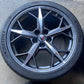 2020-2025 Chevrolet Corvette C8 Stingray OEM 19"/20" Machined Charcoal Wheel/Rim Tire Set of 4 | 23404165 / 23404168 14160A / 14163A