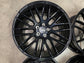 Four Used AUDI S5 Q5 SQ5 Allroad SAVINI DI Forza 20 Wheels 20x10 +38 Black