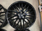 Four Used AUDI S5 Q5 SQ5 Allroad SAVINI DI Forza 20 Wheels 20x10 +38 Black