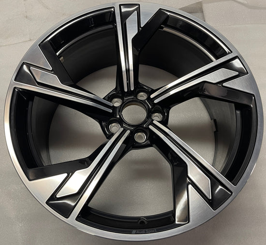 Sold ONE Factory 2025 Audi RS5 OEM 20 Wheel Rim 59078 8W0601025DR Machined Black