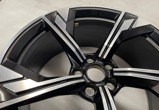 Sold ONE Factory 2025 Audi RS5 OEM 20 Wheel Rim 59078 8W0601025DR Machined Black