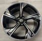 2019-2025 Audi RS5 OEM 20 Inch Machined Black Wheel Rim Single 8W0601025DR 59078