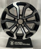 2023-2026 Toyota Corolla Cross OEM 17" Machined Black Wheel Rim | 42110A410 10518
