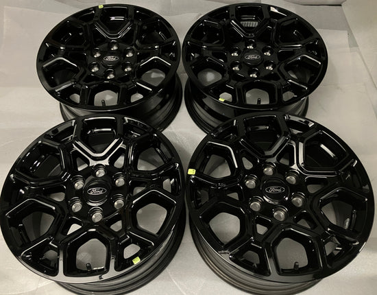 Sold Four 2025 FORD F150 Factory 18 Wheels OEM 10340 RIMS ML341007BA Gloss Black