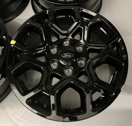 Sold Four 2025 FORD F150 Factory 18 Wheels OEM 10340 RIMS ML341007BA Gloss Black