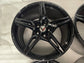 Sold Four 2025 Chevy Corvette C8 Factory 19 20 Wheels OEM 23404163 23404154 Black