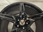 Sold Four 2025 Chevy Corvette C8 Factory 19 20 Wheels OEM 23404163 23404154 Black