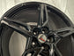 Sold Four 2025 Chevy Corvette C8 Factory 19 20 Wheels OEM 23404163 23404154 Black