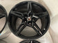 Sold Four 2025 Chevy Corvette C8 Factory 19 20 Wheels OEM 23404163 23404154 Black