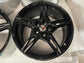 Sold Four 2025 Chevy Corvette C8 Factory 19 20 Wheels OEM 23404163 23404154 Black