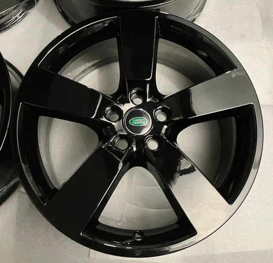 Sold Five 2020-2025 Land Rover Defender Factory 20 Wheels Rims Gloss Black OEM  L8B21007HA