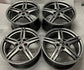 Sold Four 2026 Chevy Corvette C8 factory 19 20 Wheels OEM Forged 84978126 / 8127 Silver