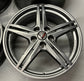 Sold Four 2026 Chevy Corvette C8 factory 19 20 Wheels OEM Forged 84978126 / 8127 Silver
