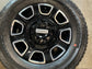 2023-2026 Ford F-250 F-350 OEM 20" Machined Black Wheel/Rim Tire Set of 4 | PC3C1007HA 10486 Bridgestone AT