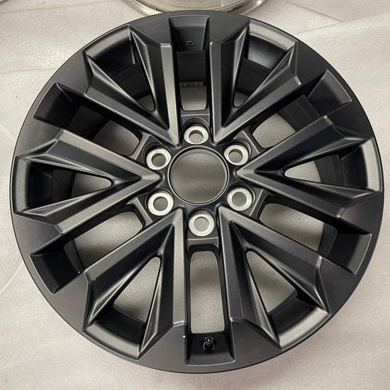 One Factory 2025 Toyota Land Cruiser 20 Wheel OEM Rim Dark Gray Tundra