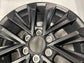 One (1) Factory 2025 Toyota Land Cruiser 20 Wheel OEM Rim Dark Gray Tundra