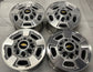 Sold Four factory 2019 Chevy Silverado 2500 3500 17 Wheels Rims 5500 OEM 9597727