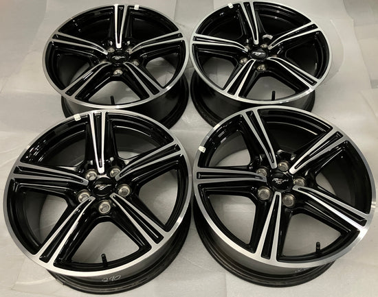 Sold Four 2025 2026 Ford Mustang GT Factory 18 Wheels Rims OEM PR3C1007AA Black
