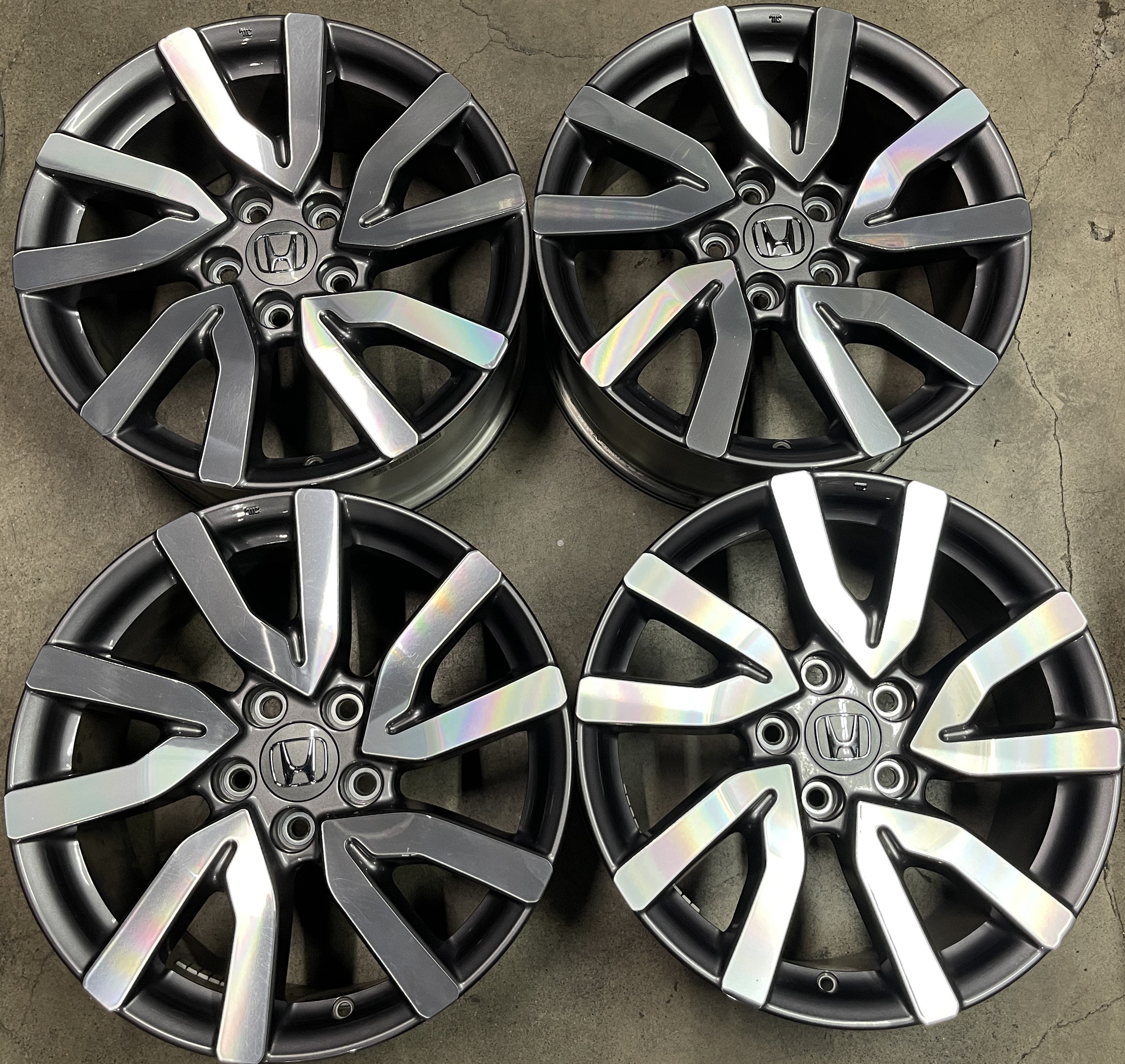 Sold Four 2019-2022 Honda Pilot Factory 18 Wheels RIMS OEM 63148 Ridge ...