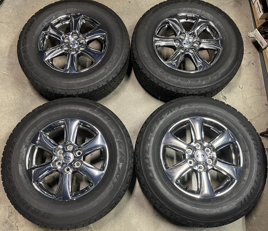 Sold 2021 F150 Factory 18 Wheels Tires OEM 10168 Rims PVD 255/70/18 Bridgestone