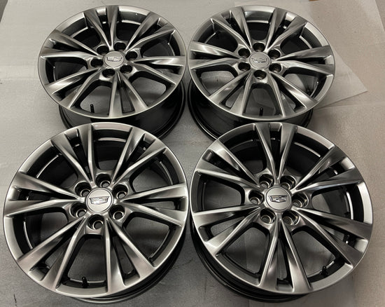 SoCal Wheels - 2020-2024 Cadillac XT5 18 Inch OEM Hyper Silver Wheel Set of 4 Take Off