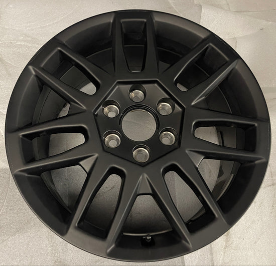 2024 2025 2026 Tesla Cybertruck OEM 20" Semi Gloss Black Wheel Rim 20x9 +58.5mm | 1250222-00-C 95892