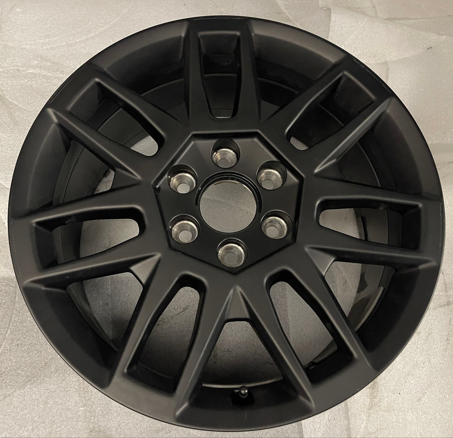 2024 2025 2026 Tesla Cybertruck OEM 20" Semi Gloss Black Wheel Rim 20x9 +58.5mm | 1250222-00-C 95892