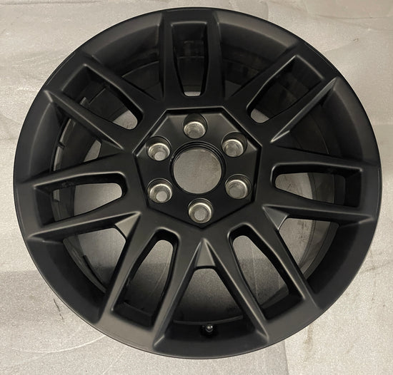 Sold Single (1) 2026 Tesla Cyber Truck Factory 20 Wheel Rim OEM Semi Gloss Black Cybertruck