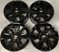 Sold Four 2025 Chevy Silverado Factory 17 Wheels Rims OEM 5908 Tahoe Suburban 1500 Black