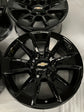 Sold Four 2025 Chevy Silverado Factory 17 Wheels Rims OEM 5908 Tahoe Suburban 1500 Black