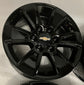 Sold Four 2025 Chevy Silverado Factory 17 Wheels Rims OEM 5908 Tahoe Suburban 1500 Black