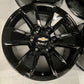 Sold Four 2025 Chevy Silverado Factory 17 Wheels Rims OEM 5908 Tahoe Suburban 1500 Black