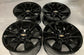 Sold Four 2025 Chevy Silverado Factory 17 Wheels Rims OEM 5908 Tahoe Suburban 1500 Black