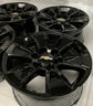 Sold Four 2025 Chevy Silverado Factory 17 Wheels Rims OEM 5908 Tahoe Suburban 1500 Black
