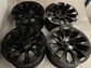 2020 2021 2022 2023 Tesla Model Y OEM 20" Satin Black Wheels Rims Set of 4 Refinished | 1188223-00-B 96965