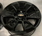 Sold Four 2025 Chevy Silverado Factory 17 Wheels Rims OEM 5908 Tahoe Suburban 1500 Black