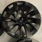 2020 2021 2022 2023 Tesla Model Y OEM 20" Satin Black Wheels Rims Set of 4 Refinished | 1188223-00-B 96965
