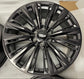 2023-2025 Cadillac Escalade-V Factory Forged 22" Wheel Rim Set of 4 OEM Satin Graphite