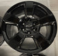OEM 20" Chevy Silverado LTZ Wheels Set | Gloss Black Powder Coat | 1999–2018 Silverado Tahoe Suburban